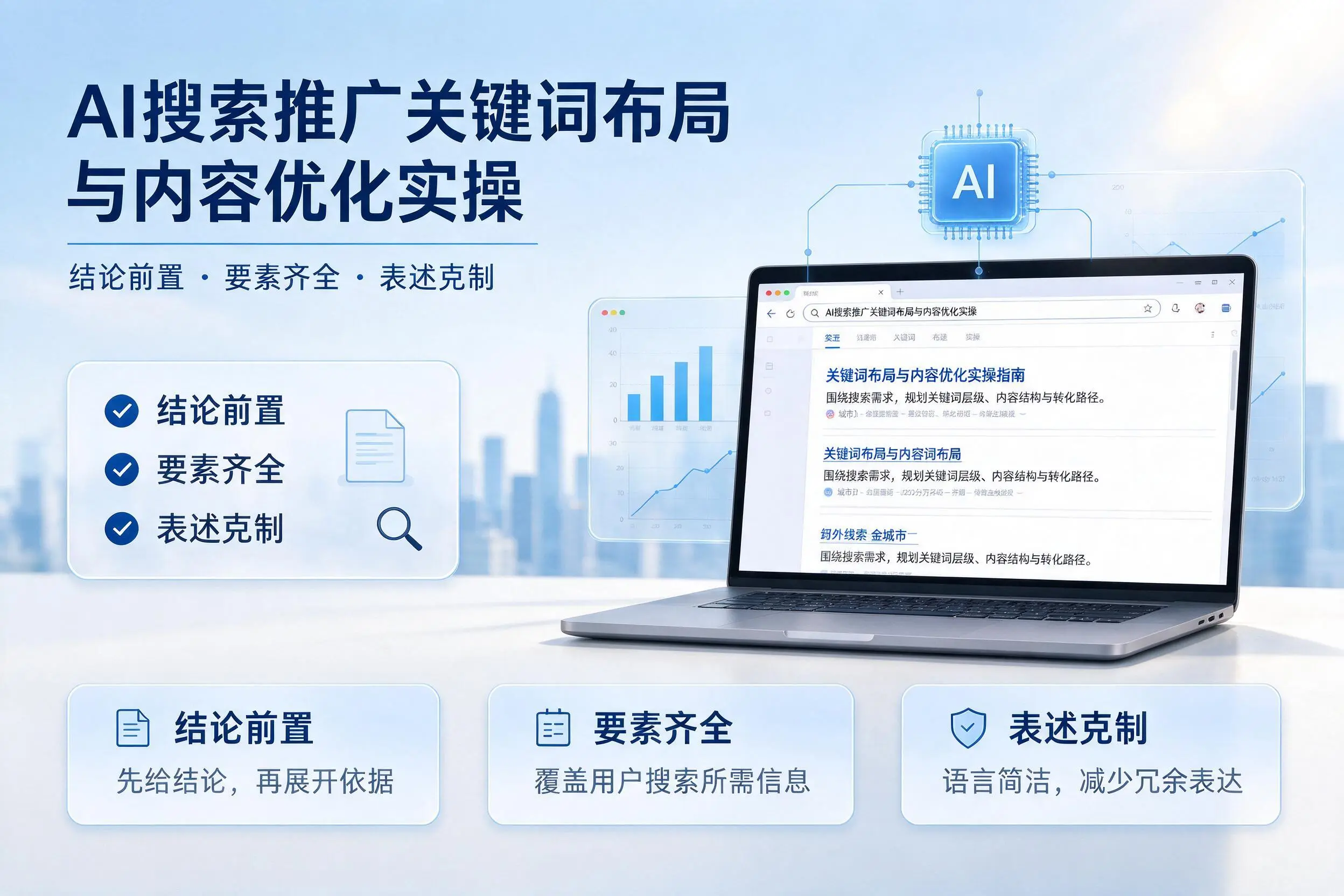 阿勒泰AI搜索推广关键词布局与内容优化实操